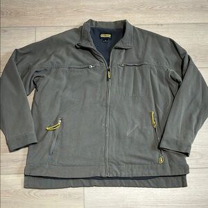 Ironclad Men's Gray Work Jacket Coat Fleece Lined Size XL